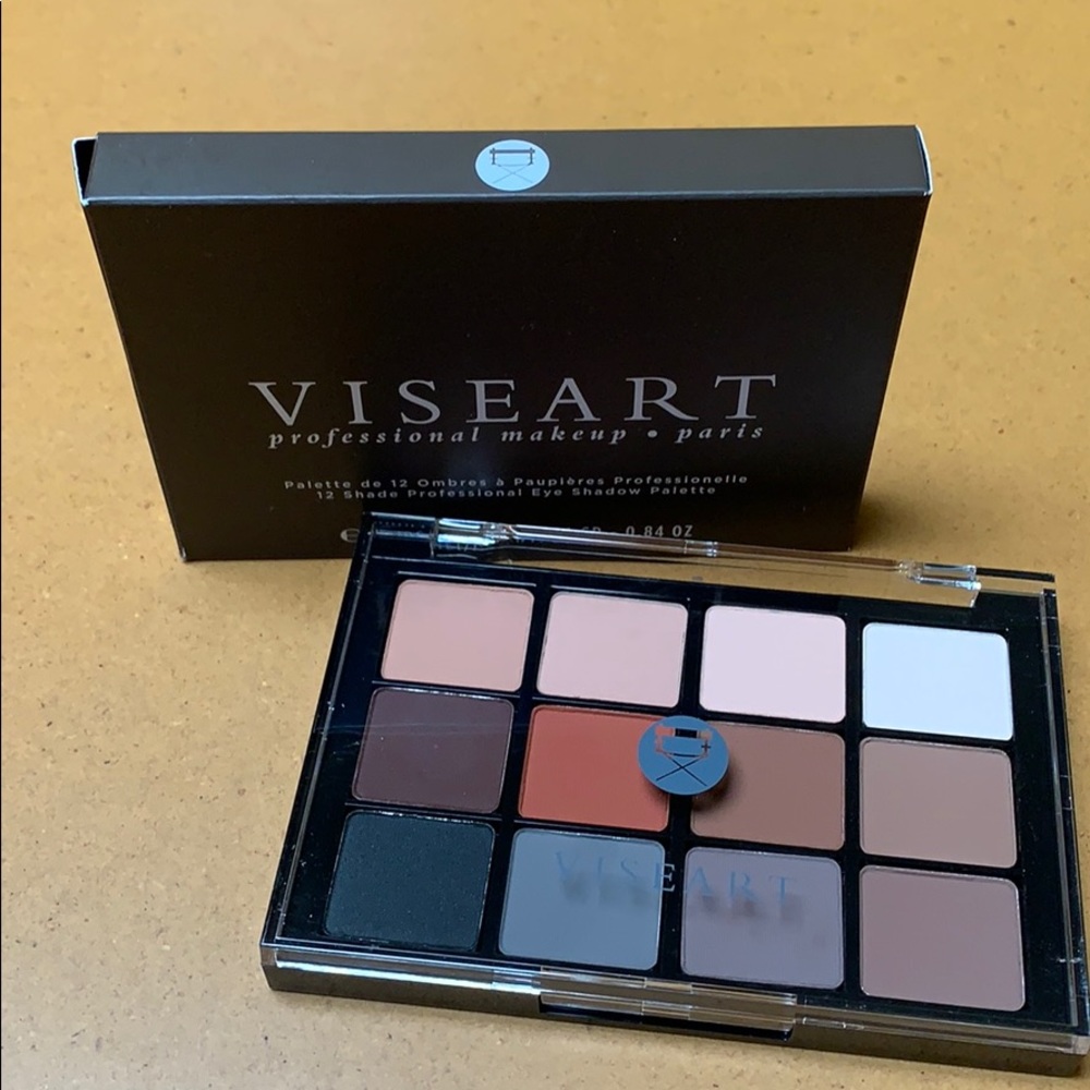 Viseart 01 Neutral Matte SlimPro Eyeshadow Palette